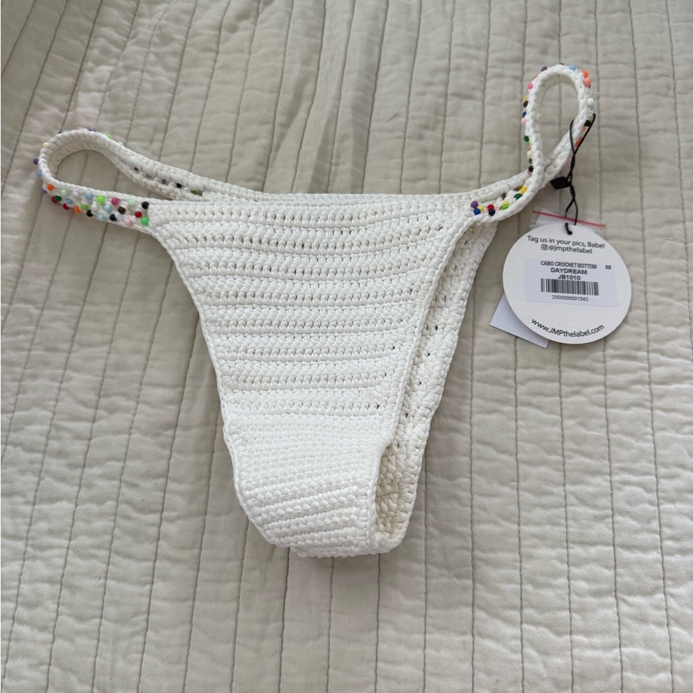 White Crochet Bottoms JMP the label